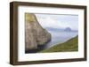 Faroes, Vagar, scenery, coast-olbor-Framed Photographic Print