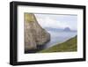 Faroes, Vagar, scenery, coast-olbor-Framed Photographic Print