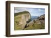 Faroes, Vagar, scenery, coast-olbor-Framed Photographic Print