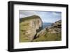 Faroes, Vagar, scenery, coast-olbor-Framed Photographic Print