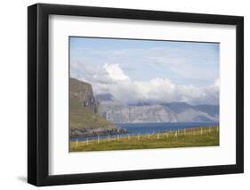 Faroes, Vagar, scenery-olbor-Framed Photographic Print