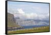 Faroes, Vagar, scenery-olbor-Framed Stretched Canvas