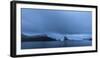 Faroes, Vagar, Sorvagsfjordur, dusk-olbor-Framed Photographic Print