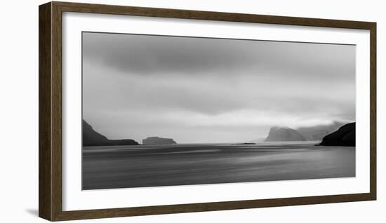 Faroes, Vagar, Sorvagsfjordur-olbor-Framed Photographic Print