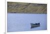 Faroes, Vagar, Sorvagsvatn, Leitisvatn, oar boot-olbor-Framed Photographic Print