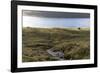 Faroes, Vagar, Sorvagsvatn, Leitisvatn, scenery, house-olbor-Framed Photographic Print