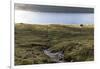 Faroes, Vagar, Sorvagsvatn, Leitisvatn, scenery, house-olbor-Framed Photographic Print