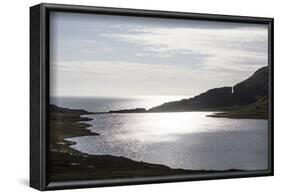 Faroes, Vagar, Sorvagsvatn, Leitisvatn, scenery-olbor-Framed Photographic Print