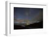 Faroes, Vagar, street, night, starry sky-olbor-Framed Photographic Print