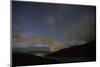 Faroes, Vagar, street, night, starry sky-olbor-Mounted Photographic Print