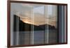 Faroes, Vagar, sundown, window-olbor-Framed Photographic Print