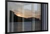 Faroes, Vagar, sundown, window-olbor-Framed Photographic Print