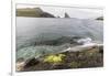 Faroes, Vagar, Tindholmur, bay, Sorvagsfjordur-olbor-Framed Photographic Print