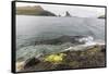 Faroes, Vagar, Tindholmur, bay, Sorvagsfjordur-olbor-Framed Stretched Canvas