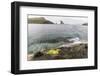 Faroes, Vagar, Tindholmur, bay, Sorvagsfjordur-olbor-Framed Photographic Print