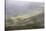 Faroes, valley, fields-olbor-Stretched Canvas