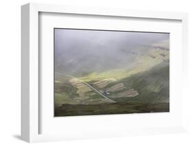 Faroes, valley, fields-olbor-Framed Photographic Print