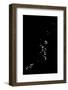 Faroes, waterfall, alienated, reduced, dark [M]-olbor-Framed Photographic Print