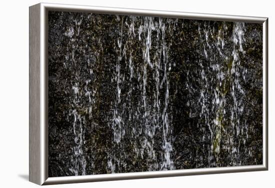 Faroes, waterfall, detail-olbor-Framed Photographic Print