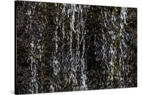 Faroes, waterfall, detail-olbor-Stretched Canvas