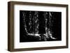 Faroes, waterfall, detail-olbor-Framed Photographic Print