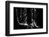 Faroes, waterfall, detail-olbor-Framed Photographic Print