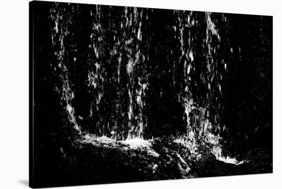 Faroes, waterfall, detail-olbor-Stretched Canvas