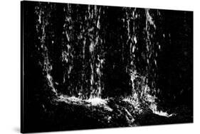 Faroes, waterfall, detail-olbor-Stretched Canvas