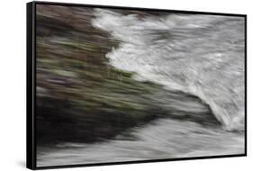 Faroes, wave, surf, detail-olbor-Framed Stretched Canvas