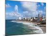 Farol da Barra Beach, elevated view, Salvador, State of Bahia, Brazil, South America-Karol Kozlowski-Mounted Photographic Print