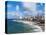 Farol da Barra Beach, elevated view, Salvador, State of Bahia, Brazil, South America-Karol Kozlowski-Stretched Canvas