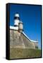 Farol Da Barra Lighthouse, Salvador Da Bahia, Bahia, Brazil, South America-Michael Runkel-Framed Stretched Canvas