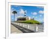 Farol da Barra, lighthouse, Salvador, State of Bahia, Brazil, South America-Karol Kozlowski-Framed Photographic Print