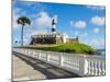 Farol da Barra, lighthouse, Salvador, State of Bahia, Brazil, South America-Karol Kozlowski-Mounted Photographic Print