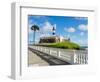 Farol da Barra, lighthouse, Salvador, State of Bahia, Brazil, South America-Karol Kozlowski-Framed Photographic Print