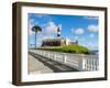 Farol da Barra, lighthouse, Salvador, State of Bahia, Brazil, South America-Karol Kozlowski-Framed Photographic Print