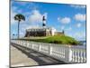 Farol da Barra, lighthouse, Salvador, State of Bahia, Brazil, South America-Karol Kozlowski-Mounted Photographic Print