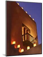 Farolitos, Santa Fe, New Mexico, USA-Julian McRoberts-Mounted Photographic Print