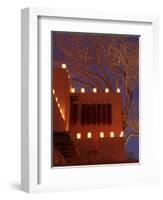 Farolitos, Santa Fe, New Mexico, USA-Julian McRoberts-Framed Photographic Print