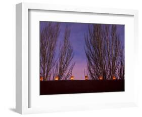 Farolitos, Santa Fe, New Mexico, USA-Julian McRoberts-Framed Photographic Print