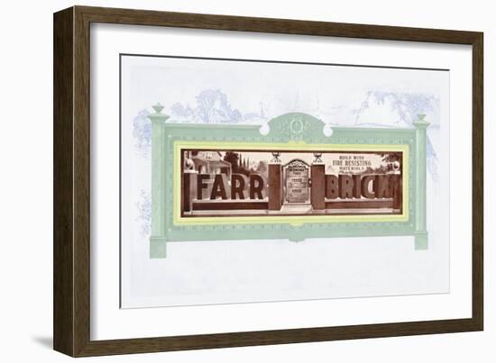 Farr Bricks-null-Framed Premium Giclee Print