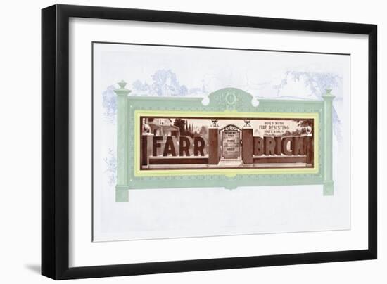 Farr Bricks-null-Framed Premium Giclee Print