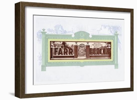 Farr Bricks-null-Framed Art Print