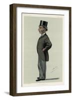 Farrer Herschell, Vanity Fair-Leslie Ward-Framed Art Print