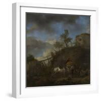 Farrier-Philips Wouwerman-Framed Art Print