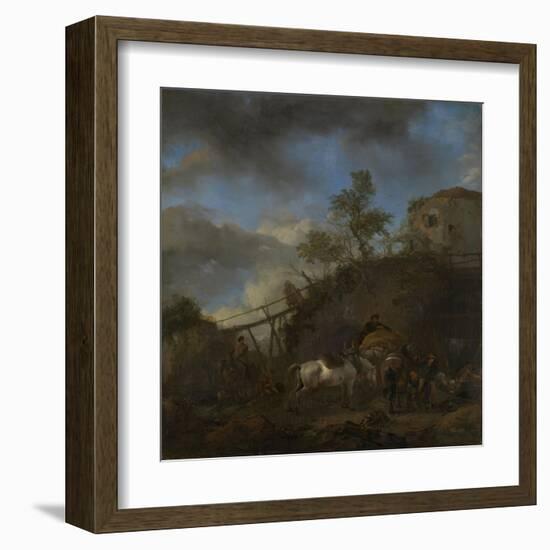 Farrier-Philips Wouwerman-Framed Art Print