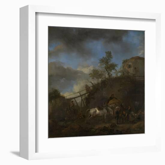 Farrier-Philips Wouwerman-Framed Art Print