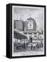 Farringdon Market, London, C1830-null-Framed Stretched Canvas