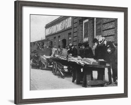 Farringdon Rd Bookstall-null-Framed Photographic Print