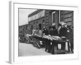 Farringdon Rd Bookstall-null-Framed Photographic Print